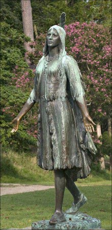 Statua di Pocahontas Statua di Pocahontas