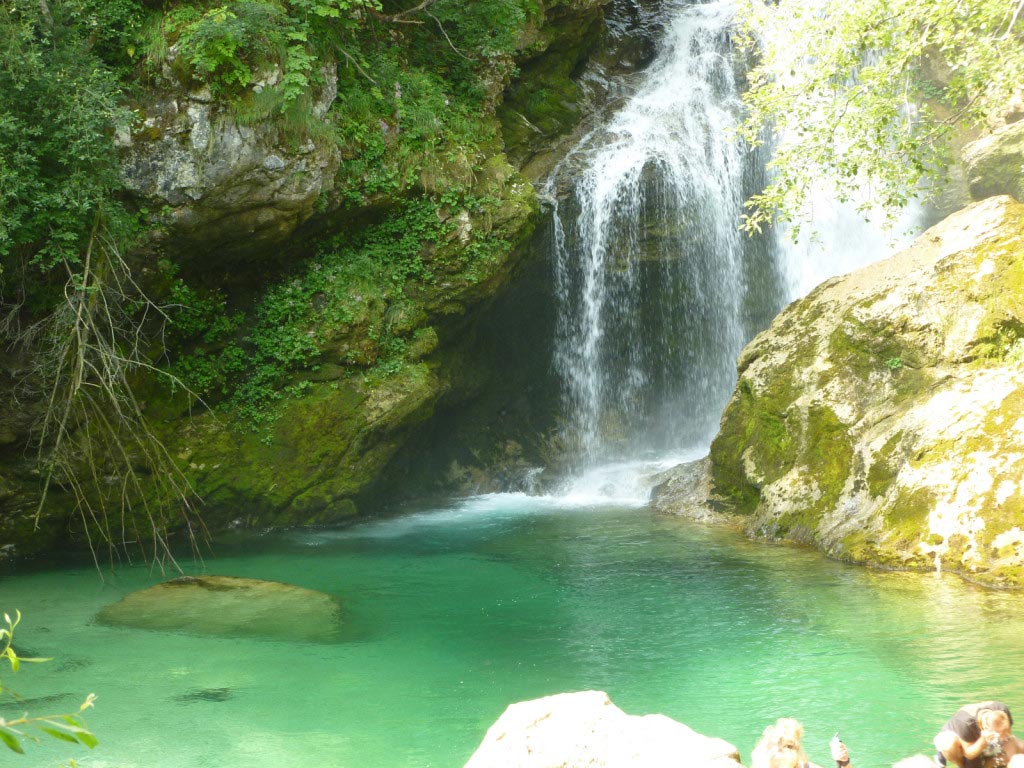 Slovenia - Gola di Vintgar - Cascata