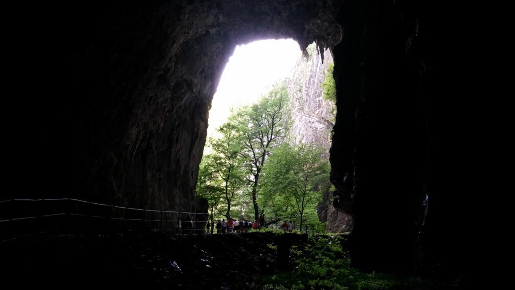Slovenia - Grotte di San Canziano - uscita