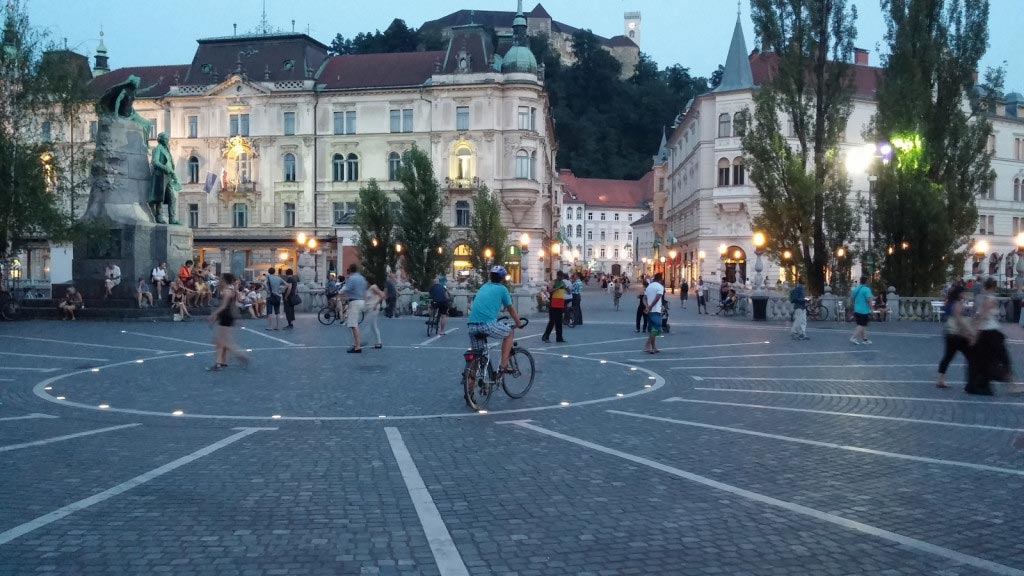 Slovenia - Lubiana - Piazza centrale