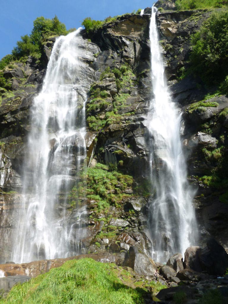 Cascate dell'Acquafraggia - Primo piano