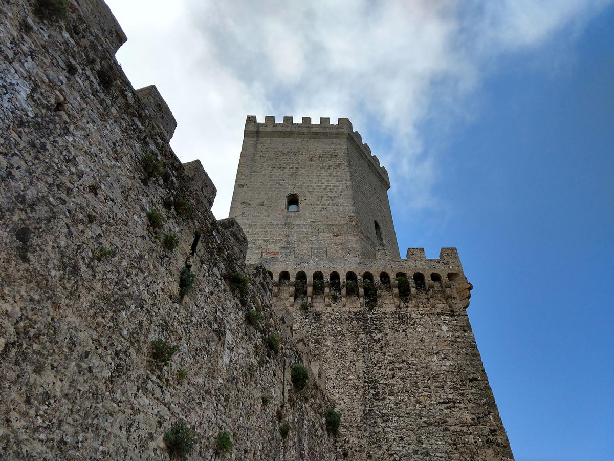 Sicilia occidentale - Erice - Costruzione medievale