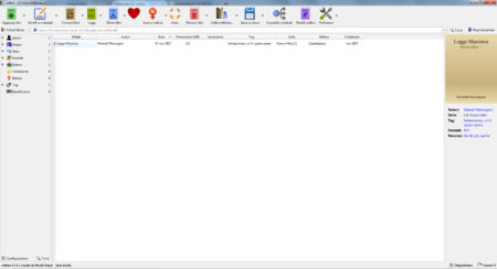 Calibre - Schermata di esempio