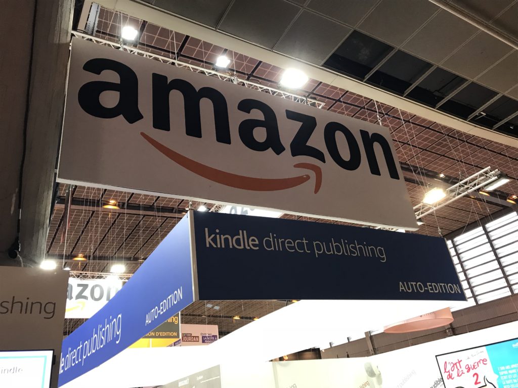 Cartellone di Amazon e del KDP