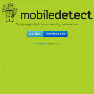 Mobile Detect - screenshot